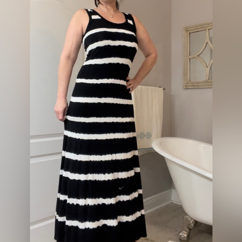 tie-dyed maxi dress 8